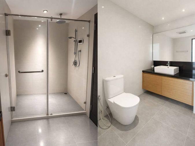 รูป Eight Thonglor Residence ห้องมุมกระจกโค้ง วิวพาโนรามาเปิดกว้าง  เฟอร์นิเจอร์และเครื่องใช้ไฟฟ้าครบพร้อมเข้าอยู่ - รูปที่ 15/18