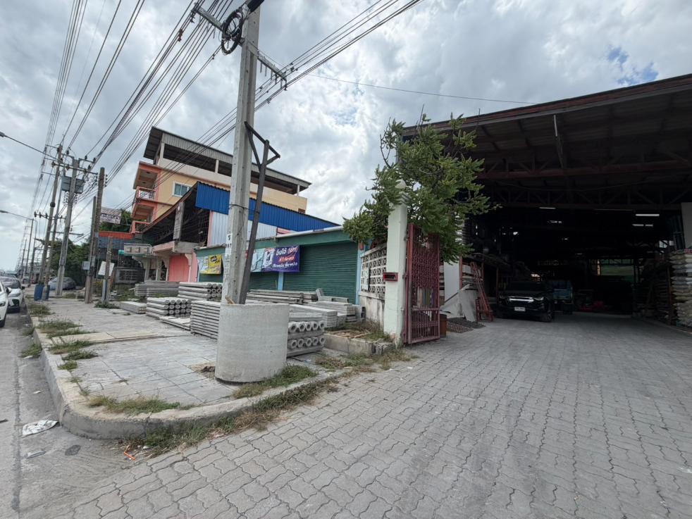 picture Land for sale, red layout, 2 rai 20 sq m., next to Suksawat Road, 8 lanes, large plot, ready to develop the project immediately (M10713) - 5/8