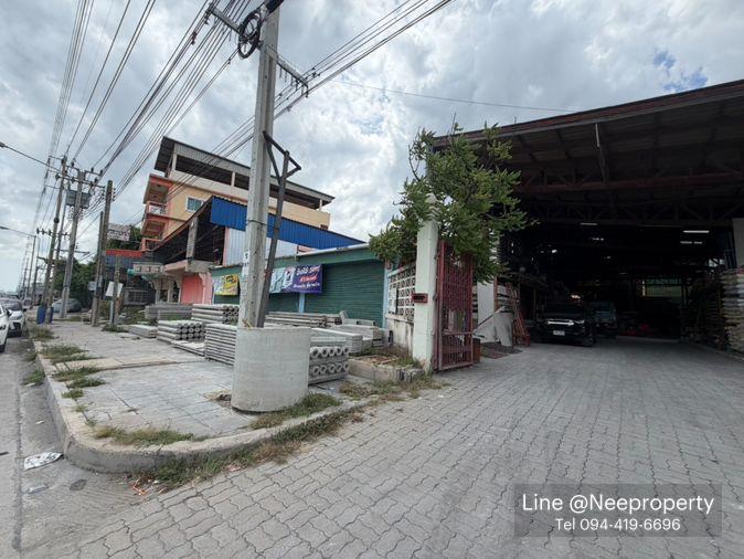 picture Land for sale, red layout, 2 rai 20 sq m., next to Suksawat Road, 8 lanes, large plot, ready to develop the project immediately (M10713) - 5/8