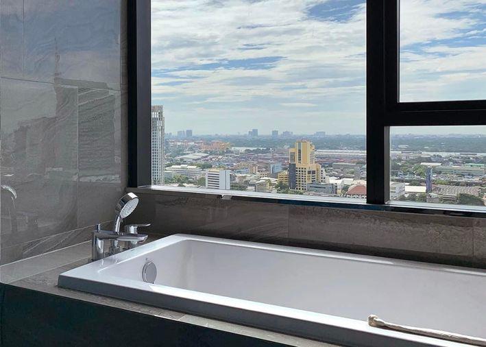 รูป IDEO Q Sukhumvit 36 ปล่อยเช่า ห้องกว้างงวิวสวย การตกแต่งครบ เฟอร์นิเจอร์พร้อม 1 ห้องนอน 1 ห้องน้ำ พร้อมเข้าอยู่ - รูปที่ 10/12