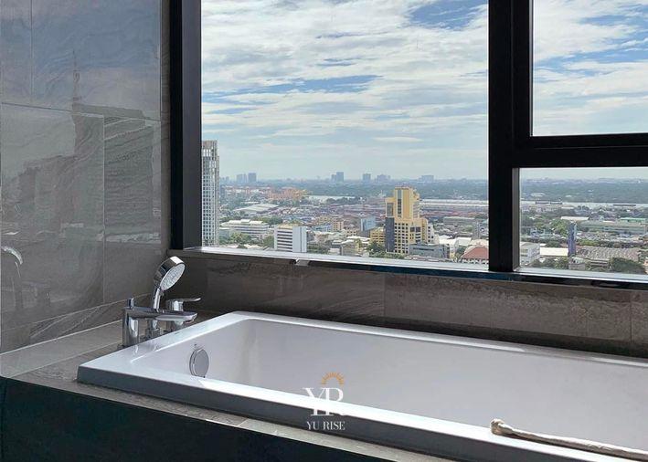 รูป IDEO Q Sukhumvit 36 ปล่อยเช่า ห้องกว้างงวิวสวย การตกแต่งครบ เฟอร์นิเจอร์พร้อม 1 ห้องนอน 1 ห้องน้ำ พร้อมเข้าอยู่ - รูปที่ 10/12