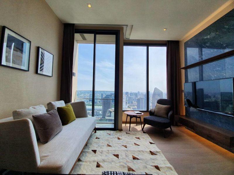 รูป The Esse Asoke ปล่อยเช่า ห้องชั้นสูงวิวสวย มองเห็นรอบเมือง พร้อมการตกแต่งเฟอร์นิเจอร์ครบ พร้อมเข้าอยู่ - รูปที่ 1/8