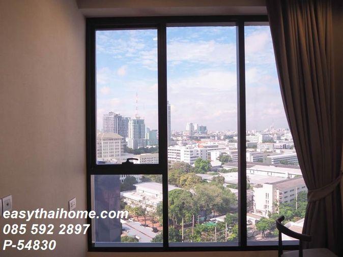 รูป P-54830 📢 คอนโดหรูวิวเมืองพร้อมอยู่ #ไอดีโอ คิว วิคตอรี่ ห้อง 1 นอน 1 น้ำ ติด BTS อนุสาวรีย์ชัยสมรภูมิ Line: @easythaihome 085-592-2897 - รูปที่ 6/15