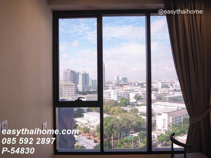 รูป P-54830 📢 คอนโดหรูวิวเมืองพร้อมอยู่ #ไอดีโอ คิว วิคตอรี่ ห้อง 1 นอน 1 น้ำ ติด BTS อนุสาวรีย์ชัยสมรภูมิ Line: @easythaihome 085-592-2897 - รูปที่ 6/15