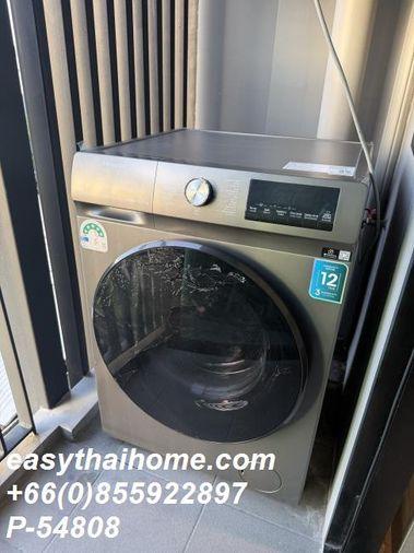 รูป P-54808 |  เดอะ แมทท์ สาทร–ท่าพระ 1🔥✨ คอนโดให้เช่า 1 ห้องนอน วิวเมือง เฟอร์นิเจอร์ครบ พร้อมเครื่องซักผ้า ใกล้ BTS ตลาดพลู พร้อมเข้าอยู่ ✨ - รูปที่ 8/12