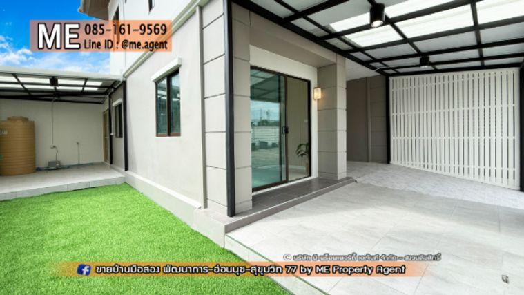 รูป ซื้อด่วน! ทาวน์เฮ้าส์ รีโนเวทใหม่ พฤกษาวิลล์ 57 พัฒนาการ 32 หลังมุม หน้าบ้านไม่ชนกับใคร เดินทางเข้าสุขุมวิทได้ง่าย โทร 064-954-9619 (TB61-27) - รูปที่ 4/18