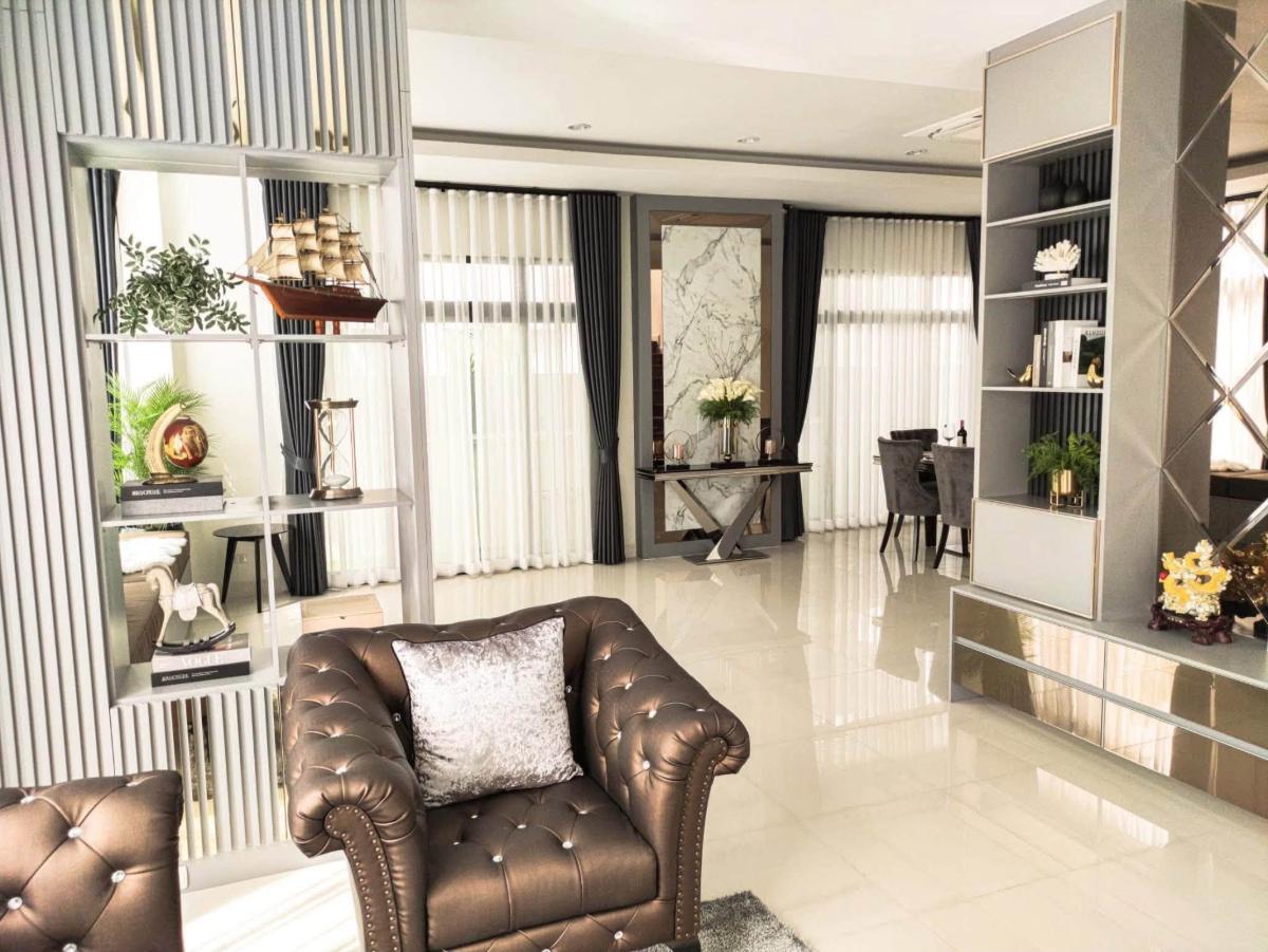 picture Luxury detached house in a private setting, fully furnished. Perfect Masterpiece Sukhumvit 77 project. - 18/42