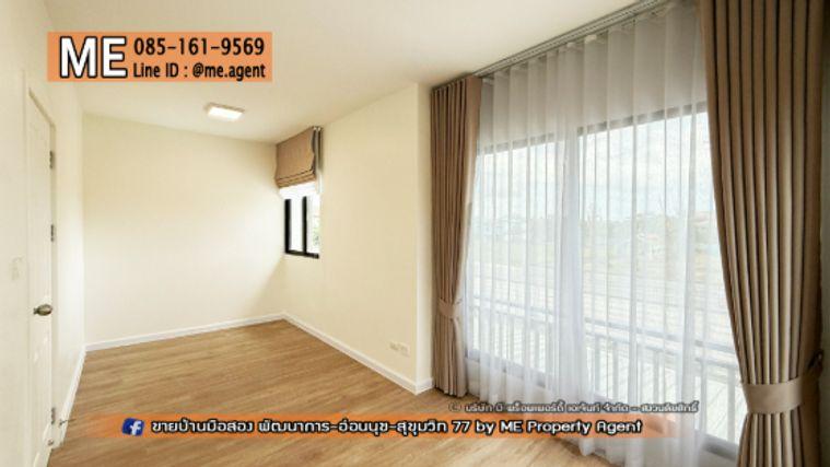 รูป ซื้อด่วน! ทาวน์เฮ้าส์ รีโนเวทใหม่ พฤกษาวิลล์ 57 พัฒนาการ 32 หลังมุม หน้าบ้านไม่ชนกับใคร เดินทางเข้าสุขุมวิทได้ง่าย โทร 064-954-9619 (TB61-27) - รูปที่ 11/18