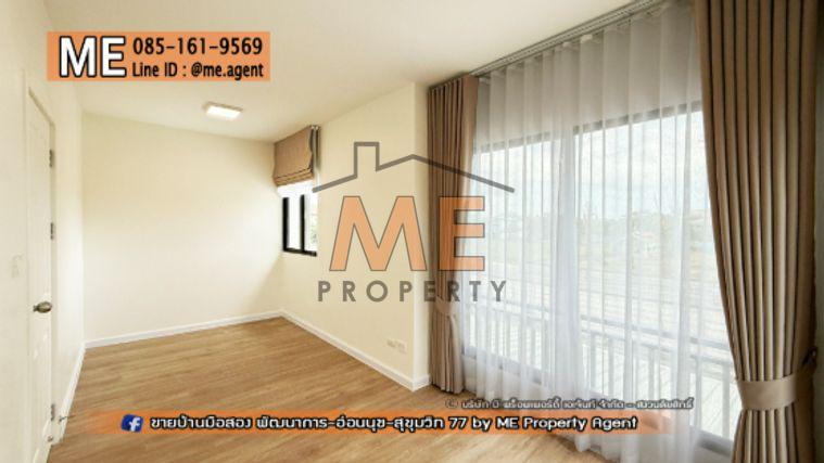 รูป ซื้อด่วน! ทาวน์เฮ้าส์ รีโนเวทใหม่ พฤกษาวิลล์ 57 พัฒนาการ 32 หลังมุม หน้าบ้านไม่ชนกับใคร เดินทางเข้าสุขุมวิทได้ง่าย โทร 064-954-9619 (TB61-27) - รูปที่ 11/18