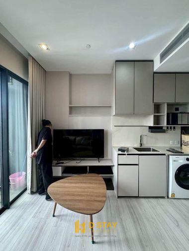 รูป ✨ให้เช่า The Room Phayathai ห้องสวย ชั้นสูง 30+ ตกแต่งโทนสบายตา น่าอยู่ ราคาดีมาก 💗 DS3746 | Line @Dstay - รูปที่ 4/8