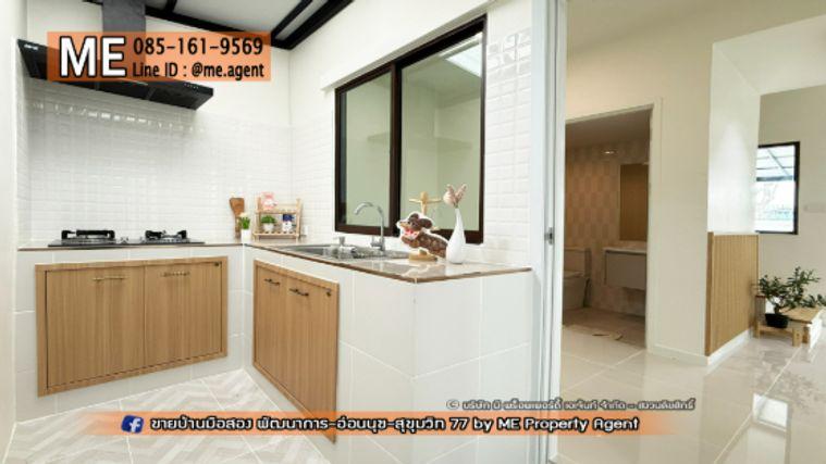 รูป ซื้อด่วน! ทาวน์เฮ้าส์ รีโนเวทใหม่ พฤกษาวิลล์ 57 พัฒนาการ 32 หลังมุม หน้าบ้านไม่ชนกับใคร เดินทางเข้าสุขุมวิทได้ง่าย โทร 064-954-9619 (TB61-27) - รูปที่ 3/18