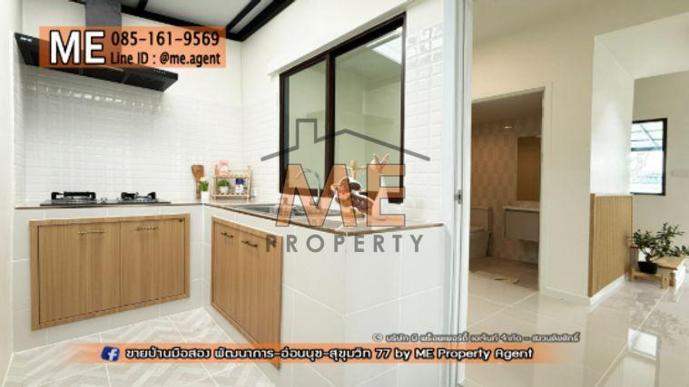 รูป ซื้อด่วน! ทาวน์เฮ้าส์ รีโนเวทใหม่ พฤกษาวิลล์ 57 พัฒนาการ 32 หลังมุม หน้าบ้านไม่ชนกับใคร เดินทางเข้าสุขุมวิทได้ง่าย โทร 064-954-9619 (TB61-27) - รูปที่ 3/18