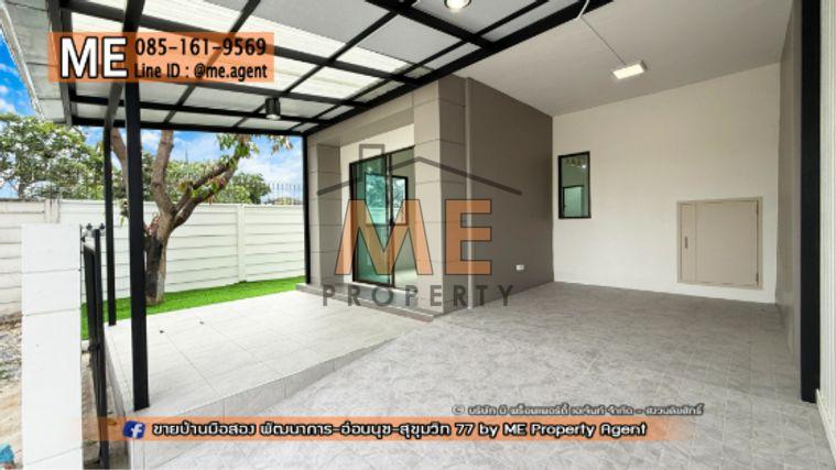 รูป ซื้อด่วน! ทาวน์เฮ้าส์ รีโนเวทใหม่ พฤกษาวิลล์ 57 พัฒนาการ 32 หลังมุม หน้าบ้านไม่ชนกับใคร เดินทางเข้าสุขุมวิทได้ง่าย โทร 064-954-9619 (TB61-27) - รูปที่ 2/18