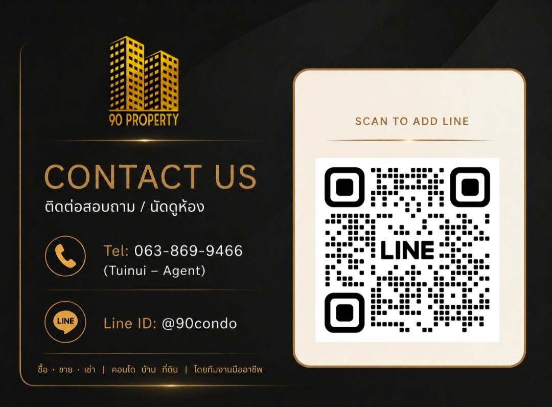 รูป 🌆 ให้เช่า: THE LINE Sukhumvit 101 | เพียง 350 ม. จาก BTS ปุณณวิถี | ห้องแต่งครบ พร้อมเข้าอยู่ @90condo 🌃 - รูปที่ 11/11