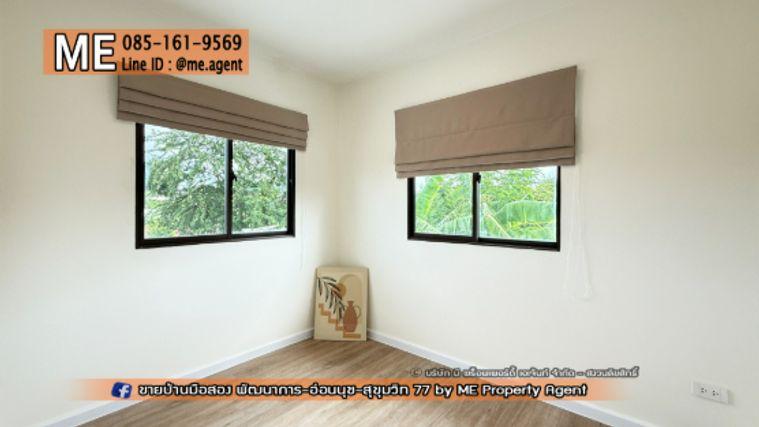 รูป ซื้อด่วน! ทาวน์เฮ้าส์ รีโนเวทใหม่ พฤกษาวิลล์ 57 พัฒนาการ 32 หลังมุม หน้าบ้านไม่ชนกับใคร เดินทางเข้าสุขุมวิทได้ง่าย โทร 064-954-9619 (TB61-27) - รูปที่ 12/18