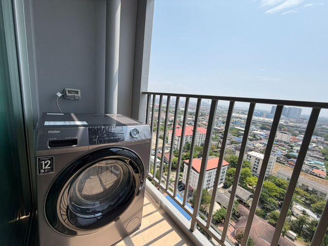 รูป PFD-08793 ให้เช่าคอนโด ศุภาลัย เวอเรนด้า สุขุมวิท 117 (Supalai Veranda Sukhumvit 117) 1 ห้องนอน ขนาด 28 ตร.ม. แต่งครบพร้อมอยู่  ใกล้ BTS ปู่เจ้า 🏙️✨ - รูปที่ 7/7