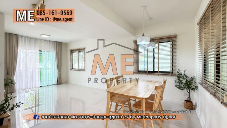รูป ซื้อด่วน! ทาวน์เฮ้าส์ รีโนเวทใหม่ พฤกษาวิลล์ 57 พัฒนาการ 32 หลังมุม หน้าบ้านไม่ชนกับใคร เดินทางเข้าสุขุมวิทได้ง่าย โทร 064-954-9619 (TB61-27) - รูปที่ 9/18