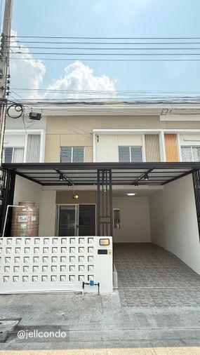 รูป ขายทาวน์เฮาส์ 2 ชั้น หมู่บ้านพฤกษา 64/2 คลอง 3 แต่งสวย Minimal - รูปที่ 1/9