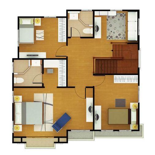 รูป ขาย บ้านเดี่ยวแปลงริมติดสวน เหมือนซอยส่วนตัว บ้านไม่ต้องซ่อม 3 ห้องนอน 3 ห้องน้ำ 89.6 ตารางวา - รูปที่ 23/23