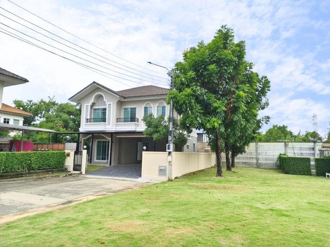 รูป ขาย บ้านเดี่ยวแปลงริมติดสวน เหมือนซอยส่วนตัว บ้านไม่ต้องซ่อม 3 ห้องนอน 3 ห้องน้ำ 89.6 ตารางวา - รูปที่ 2/23