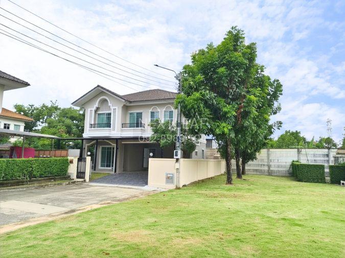 รูป ขาย บ้านเดี่ยวแปลงริมติดสวน เหมือนซอยส่วนตัว บ้านไม่ต้องซ่อม 3 ห้องนอน 3 ห้องน้ำ 89.6 ตารางวา - รูปที่ 2/23