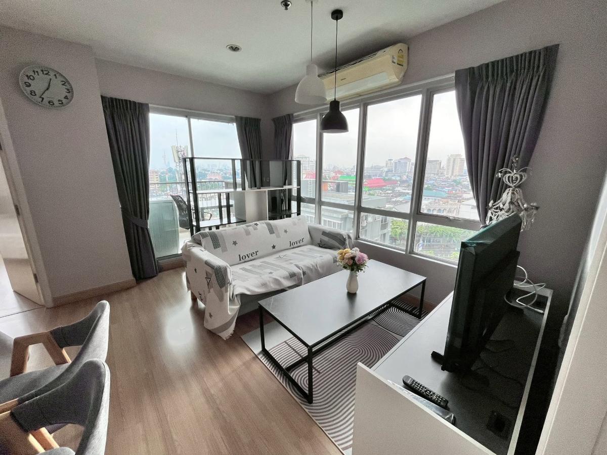 รูป 🔥 Motif Condo ห้องใหญ่ 2 ห้องนอน 51 ตร.ม. ใกล้ BTS วงเวียนใหญ่ เพียง 20,000 บาท/เดือน พร้อมเข้าอยู่! 🏙️✨ - รูปที่ 6/11
