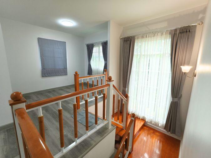 รูป ขาย บ้านเดี่ยวแปลงริมติดสวน เหมือนซอยส่วนตัว บ้านไม่ต้องซ่อม 3 ห้องนอน 3 ห้องน้ำ 89.6 ตารางวา - รูปที่ 12/23