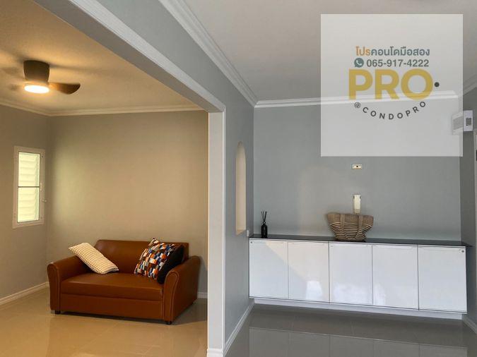 รูป PRO-141🏡 ปล่อยเช่า คอนโด บ้านสวนธน รัตนาธิเบศร์ 💰 เพียง 13,000 บาท 💰**แบบ 2 ห้องนอน 1 ห้องน้ำ ** ขนาด 60.00 ตรม. // 065-9174222 // - รูปที่ 3/18