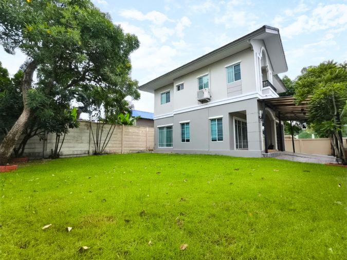 รูป ขาย บ้านเดี่ยวแปลงริมติดสวน เหมือนซอยส่วนตัว บ้านไม่ต้องซ่อม 3 ห้องนอน 3 ห้องน้ำ 89.6 ตารางวา - รูปที่ 3/23