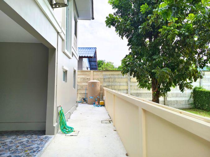 รูป ขาย บ้านเดี่ยวแปลงริมติดสวน เหมือนซอยส่วนตัว บ้านไม่ต้องซ่อม 3 ห้องนอน 3 ห้องน้ำ 89.6 ตารางวา - รูปที่ 20/23