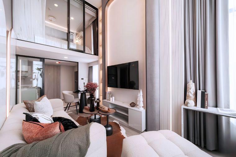 รูป 🔥 SOHO Bangkok Ratchada ห้อง 2 Bedroom ชั้น 15 ใจกลางรัชดา เพียง 50,000 บาท/เดือน พร้อมเข้าอยู่! 🏙️🚆 - รูปที่ 5/10