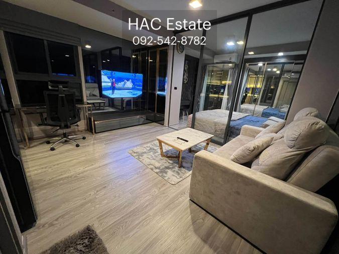 รูป ให้เช่าIdeoสาทร-วงเวียนใหญ่ - 1นอน 36.5ตรม. ชั้น18 - Line:@hac55 - รูปที่ 1/12