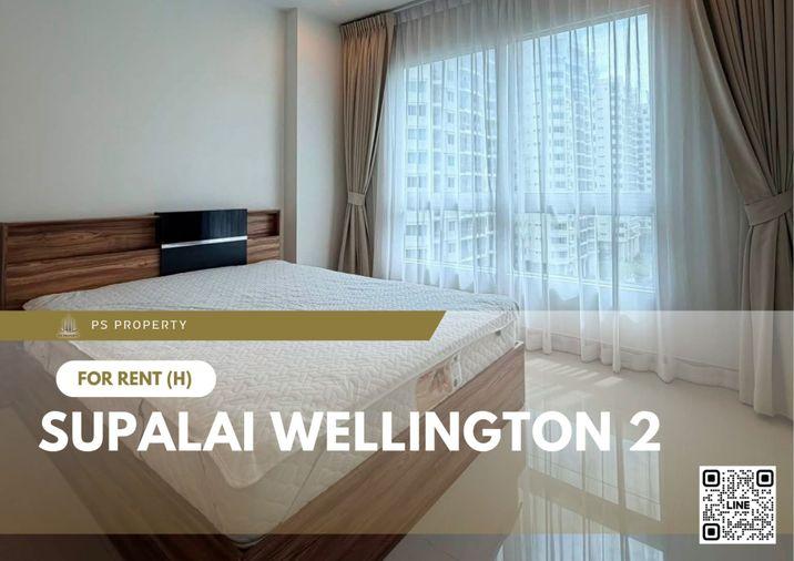 รูป ให้เช่า ✨ Supalai Wellington 2 ✨เฟอร์นิเจอร์ และ เครื่องใช้ไฟฟ้าครบ ใกล้ MRT ศูนย์วัฒนธรรม - รูปที่ 1/11