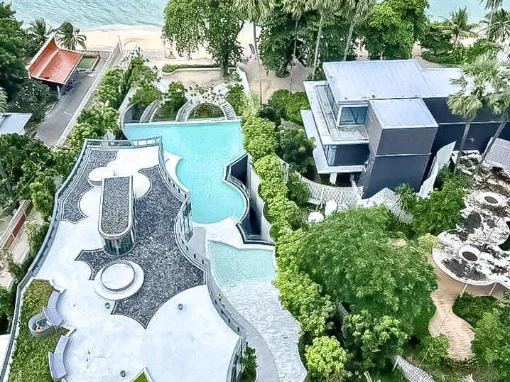 picture AROM WONGAMAT Condo for Rent Studio High Floor Sea View - 9/9
