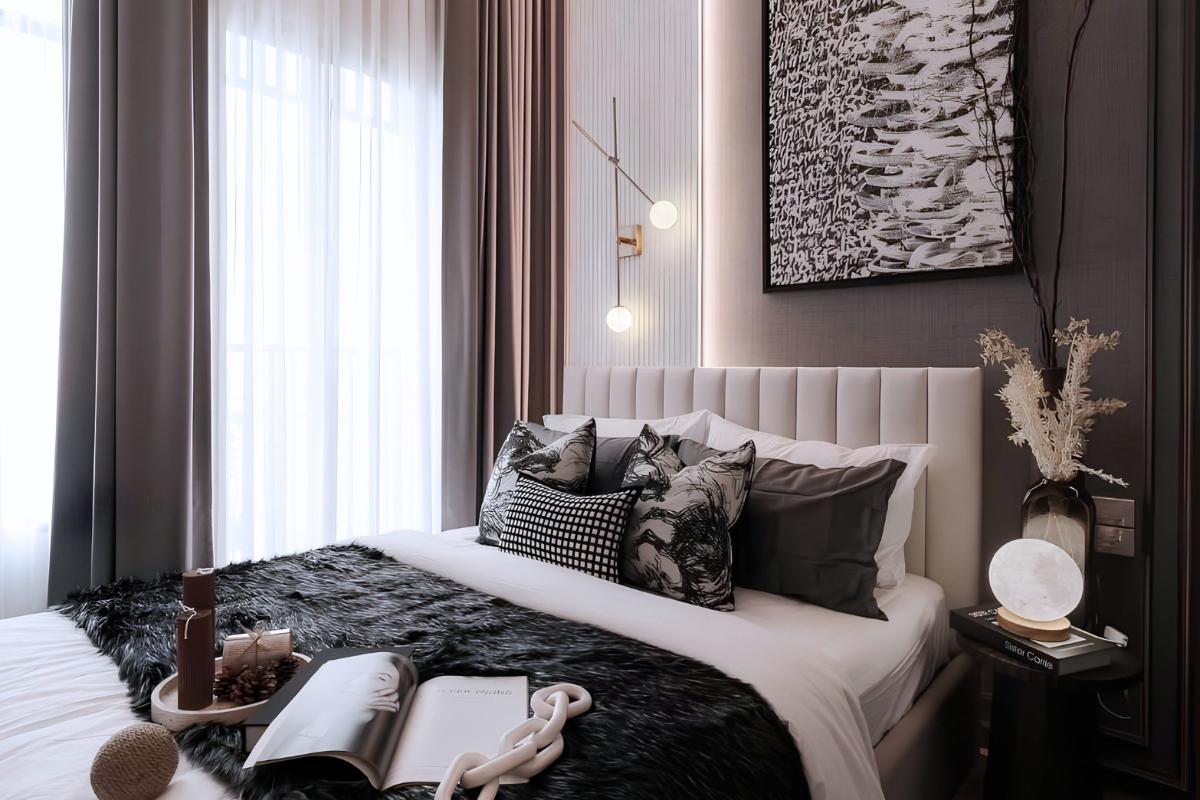 รูป 🔥 SOHO Bangkok Ratchada ห้อง 2 Bedroom ชั้น 15 ใจกลางรัชดา เพียง 50,000 บาท/เดือน พร้อมเข้าอยู่! 🏙️🚆 - รูปที่ 4/10