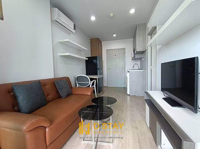 รูป Best Price 🔥ให้เช่า Ideo Sathorn Thaphra ห้องสวย ตกแต่งเฟอรครบ ชั้นสูง วิวเมือง พร้อมอยู่ ‼️ DS3785 | Line @Dstay - รูปที่ 3/4