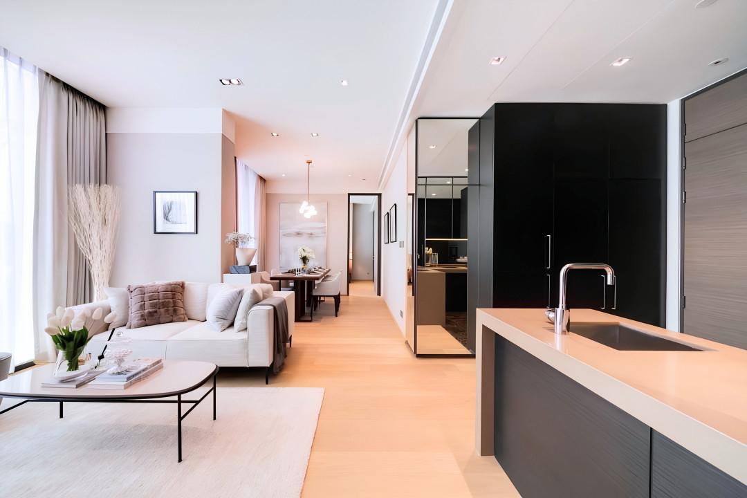 รูป 🔥 28 Chidlom Luxury Residence ห้อง 2 ห้องนอน 88 ตร.ม. ใจกลางชิดลม เพียง 103,000 บาท/เดือน พร้อมเข้าอยู่! 🏙️✨ - รูปที่ 8/9