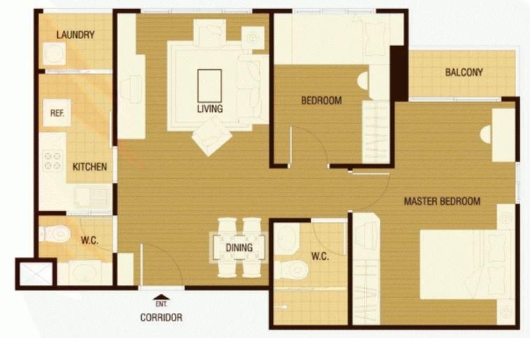 รูป 2 ห้องนอน🦊HunterCondo🦊Lumpini Ville Ramkhamhaeng 44 - รูปที่ 12/12