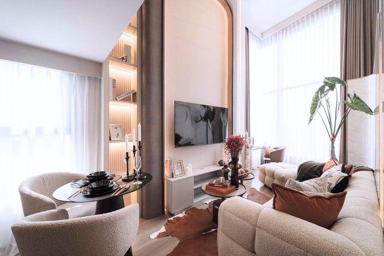 รูป 🔥 SOHO Bangkok Ratchada ห้อง 2 Bedroom ชั้น 15 ใจกลางรัชดา เพียง 50,000 บาท/เดือน พร้อมเข้าอยู่! 🏙️🚆 - รูปที่ 8/10