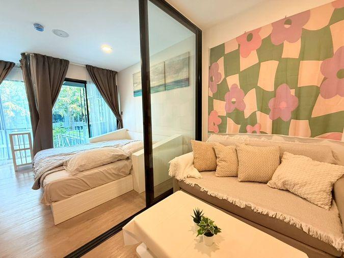 รูป 🏡 ให้เช่า Kave Town Shift 12,500฿💖  ✨ ตึก D ชั้น 3 วิวสระ ✅️ พร้อมเข้าอยู่ - รูปที่ 2/4