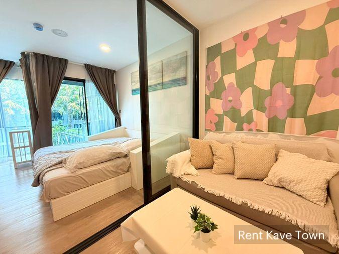 รูป 🏡 ให้เช่า Kave Town Shift 12,500฿💖 ✨ ตึก D ชั้น 3 วิวสระ ✅️ พร้อมเข้าอยู่ - รูปที่ 2/4