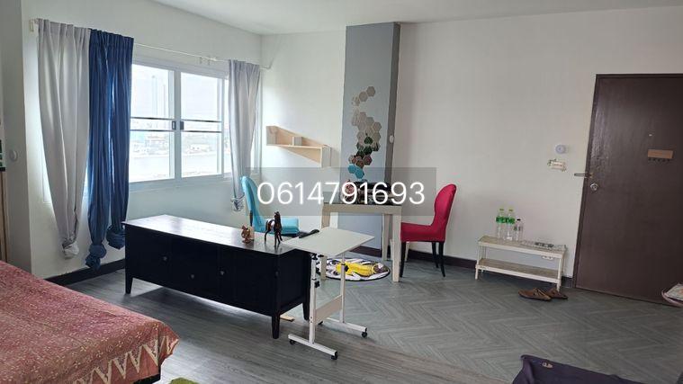 รูป ให้เช่าคอนโด บ้านประชานิเวศน์ ใกล้ตลาดบองมาเช่ ห้องใหญ่ สวย เฟอร์ครบ ราคาพิเศษสุด มีเครื่องซักผ้าห้องริม 63 ตรม. ชั้น 11 / 10,000 - รูปที่ 9/12