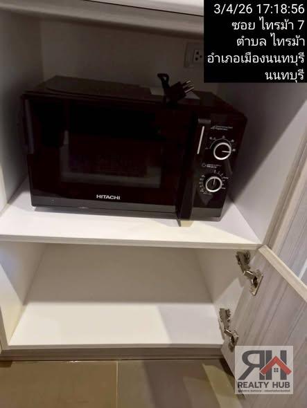 รูป 🔮RB25444 ให้เช่าถูกมาก👍เมโทร ลักซ์ ริเวอร์ฟรอนท์ รัตนาธิเบศร์✅แอดไลน์ @119dgdea ( มี @ ด้วย) แอดมินตอบไว - รูปที่ 8/8
