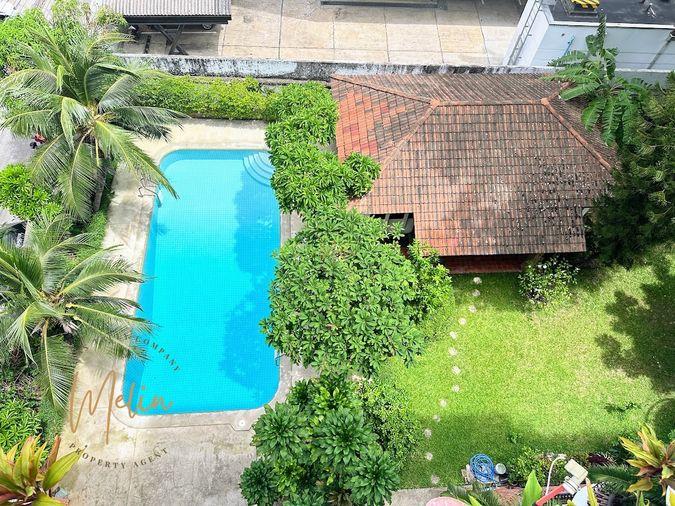 รูป ให้เช่า Ruamrudee Penthouse (ร่วมฤดี เพนท์เฮ้าส์) 3 นอน 3 น้ำ ใหญ่พิเศษ 295.13 ตร.ม. ระเบียงกว้างมาก วิวโล่ง ใกล้ BTS เพลินจิต - รูปที่ 20/23