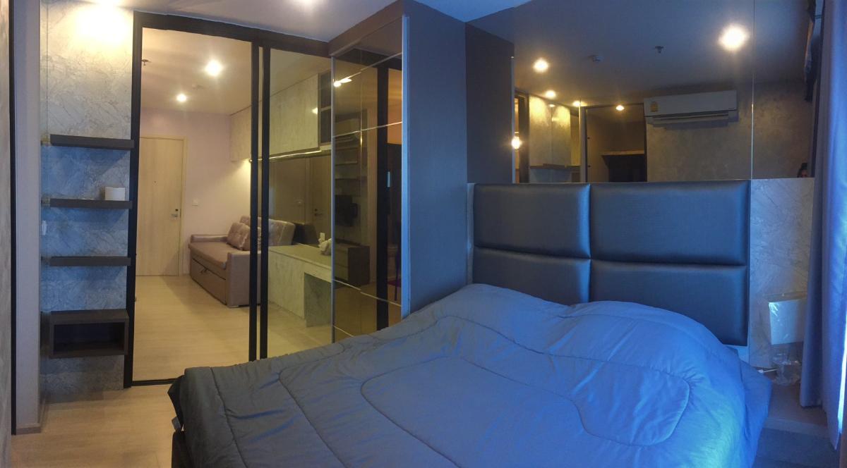 picture Available for rent! Life Asoke. A Cozy 1 Bedroom with spacious 1 Bedplus size 35sqm. High floor. Ready to move in. - 2/6