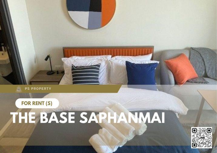 รูป ให้เช่า 🔥 The Base Saphanmai 🔥 เฟอร์นิเจอร์ และ เครื่องใช้ไฟฟ้าครบ ใกล้ BTS สายหยุด - รูปที่ 1/6