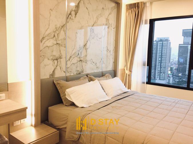 รูป *Best Price ‼️ให้เช่า Life Asoke ห้องสวย ตกแต่งเฟอร์ครบ น่าอยู่มาก ชั้นสูง วิวเมือง พร้อมอยู่ ✨ DS3794 | Line @dstay - รูปที่ 8/11
