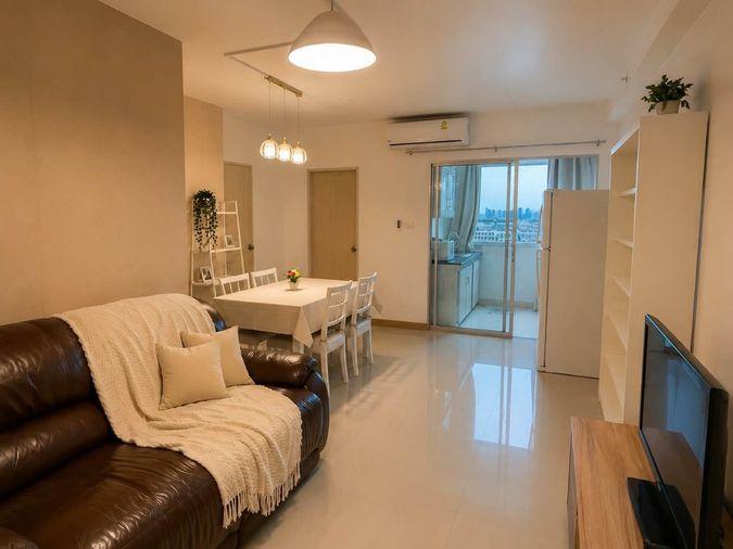 รูป 🔥 City Home Sukhumvit ห้องใหญ่ 48 ตร.ม. ใกล้ BTS อุดมสุข เพียง 15,000 บาท/เดือน พร้อมเข้าอยู่! 🏙️✨ - รูปที่ 5/9