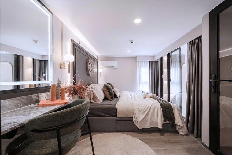 รูป 🔥 SOHO Bangkok Ratchada ห้อง 2 Bedroom ชั้น 15 ใจกลางรัชดา เพียง 50,000 บาท/เดือน พร้อมเข้าอยู่! 🏙️🚆 - รูปที่ 9/10