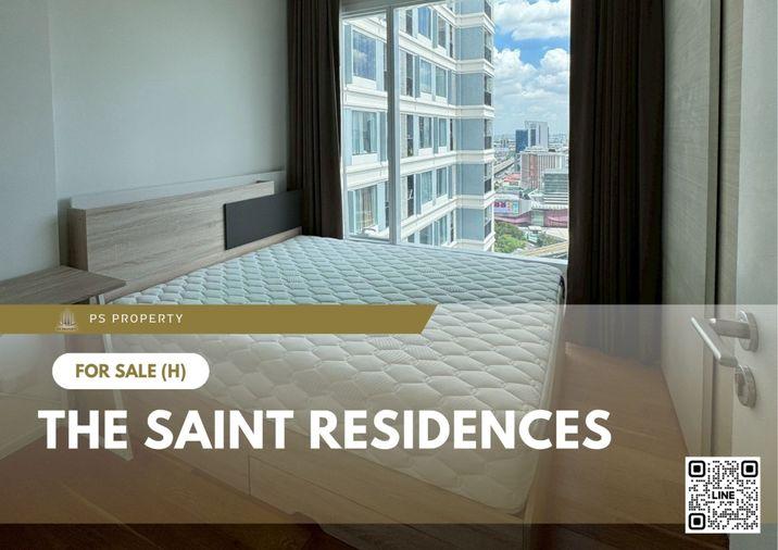 รูป ขายด่วน 🔥 The Saint Residences 🔥 ใกล้ MRT พหลโยธิน เฟอร์นิเจอร์ และ เครื่องใช้ไฟฟ้าครบ  - รูปที่ 1/11